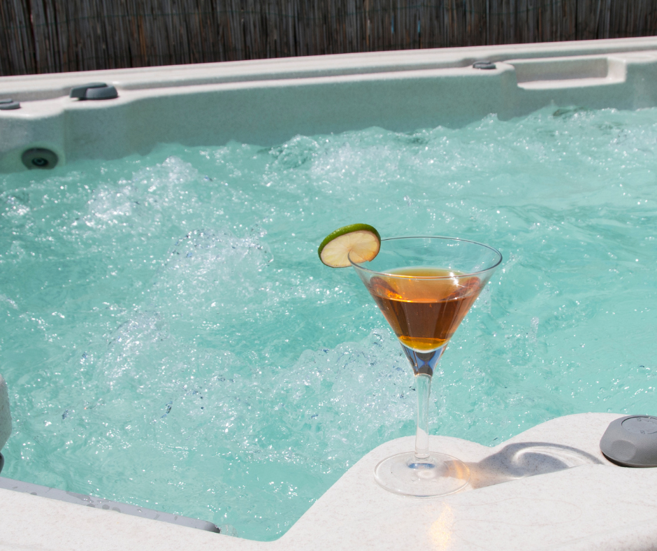 Hot tub lodge